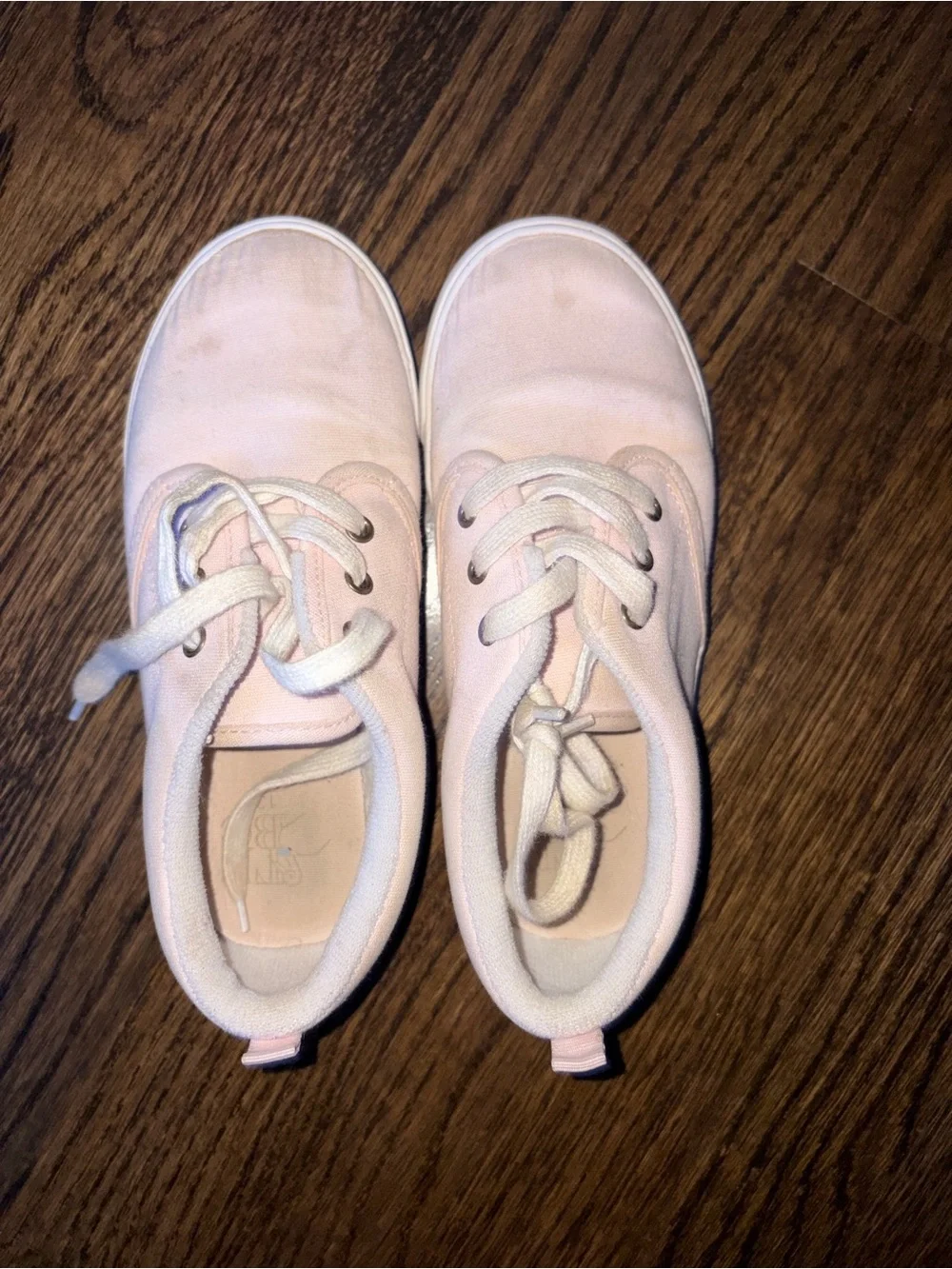 The Beaufort Bonnet Company Light Pink Kids Canvas Sneakers